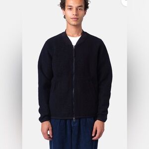 Universal Men's Dark Zip-Up Sweater